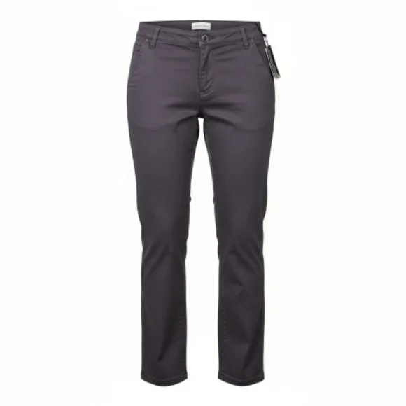 Studio Blue Hight Rise Ankle Straight Chino Pants -NWT - Picture 3 of 8